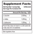 thumbnail image 3 of Evlution Nutrition BCAA5000 Powder 5 Grams of Branched Chain Amino Acids (BCAAs) Essential for Performance, Recovery, Endurance, Muscle Building, Keto Friendly, No Sugar (30 Servings, Unflavored), 3 of 6