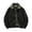 Black, variant on ZCFZJW Men's Cotton Cargo Jackets Winter Sherpa Lined Fleece Jackets Trucker Jacket Casual Long Sleeve Full Zip up Cardigan Outwear Coat with Pockets M