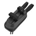 thumbnail image 4 of Black 2L/3L Waterproof PU & EVA Hard Shell Handlebar Bag for Electric Bikes/Scooters - Reflective Strips for Night Safety, Spacious Storage for Phones, Wallets, Keys & Chargers - Lightweight Design, 4 of 6
