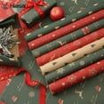 thumbnail image 2 of Suministros Para Fiestas De Año Nuevo/Decoración Navideña/Papel Decorativo De Bricolaje Para Favores De Navidad De Regalo Kraft Para Elementos Navideños, 2 of 4
