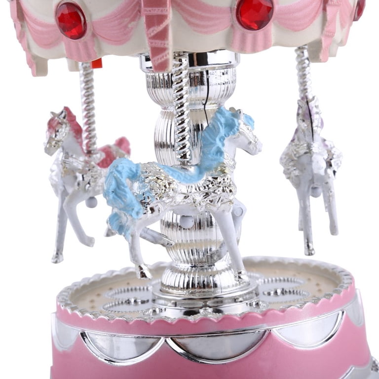 Wind up Music Box Vintage Look Music Box with Jewelry Box - Table