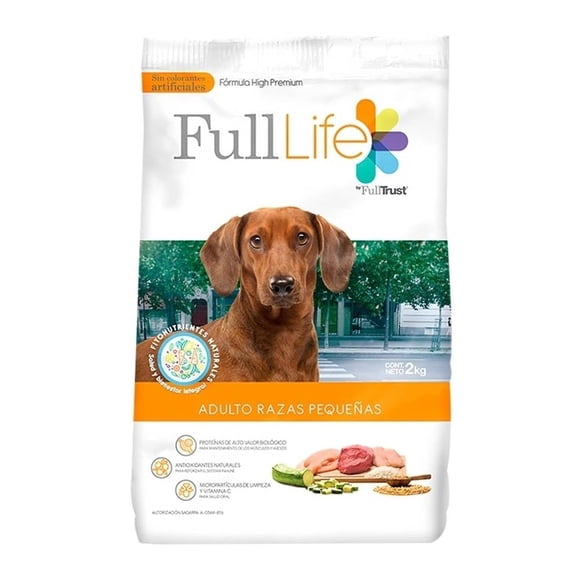Alimento para Perro Full Life Adulto Raza Pequeña 2 kg