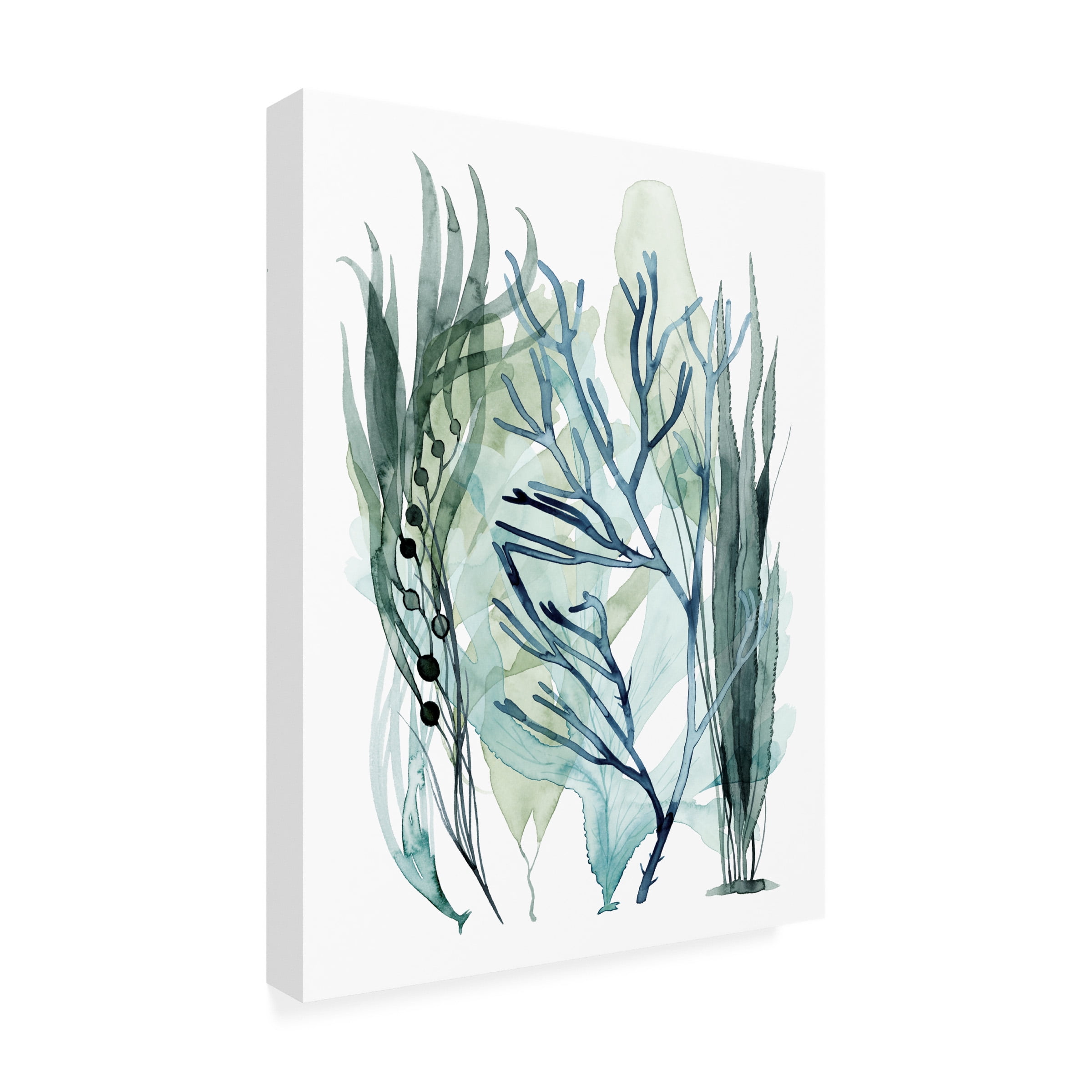 Grace Popp 'Sea Leaves III' Canvas Art