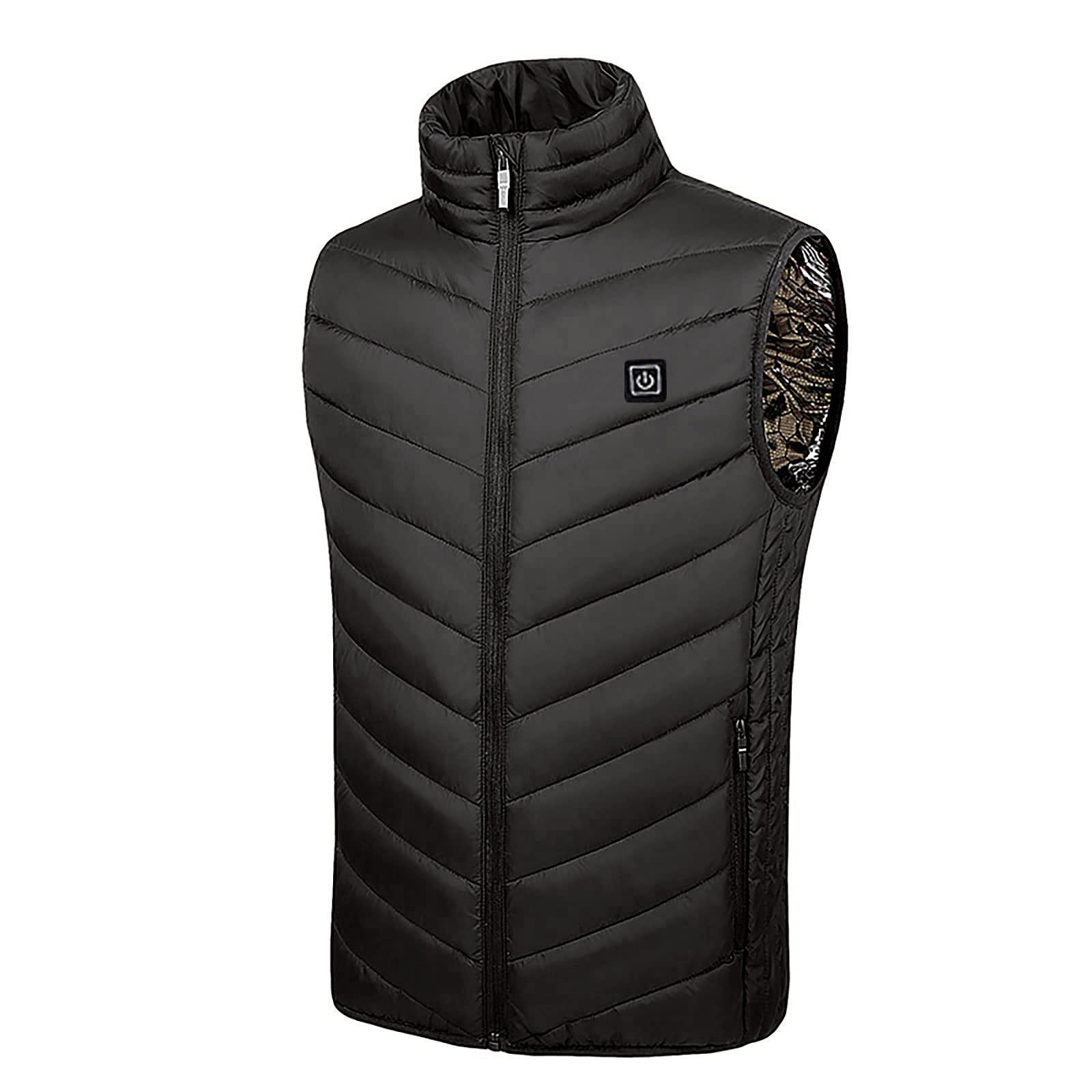 drppepioner Gilet Chauffant Grande Taille pour Hommes et Femmes Gilet Chauffant Double Commande 2 Veste Chauffante Veste Chauffante Hiver Gilet Chauffant Walmart