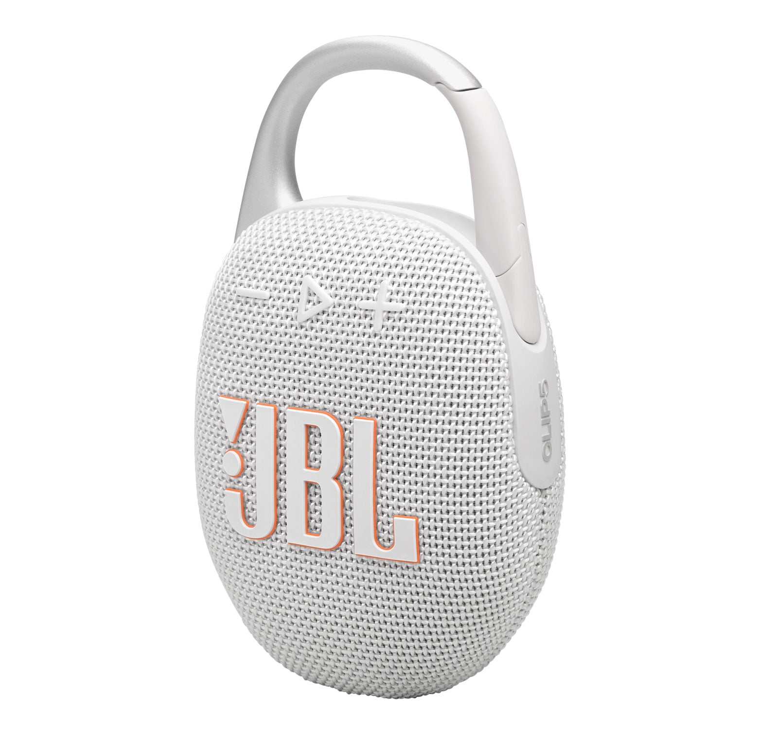 JBL Clip 5 Bundle with Wall Charger - White