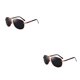 thumbnail image 1 of Sonducket Gafas de sol de conducción portátiles Estilo de viaje Gafas de protección solar Fiesta Banquete Gafas Adultos Gafas plegables Rojo Rojo 2piezas, 1 of 6