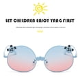 thumbnail image 4 of Lunettes de Plage Réutilisables Lavables en Forme d'Animaux pour Garçons et Filles, Nez Doux, Noir Gris, 4 of 9