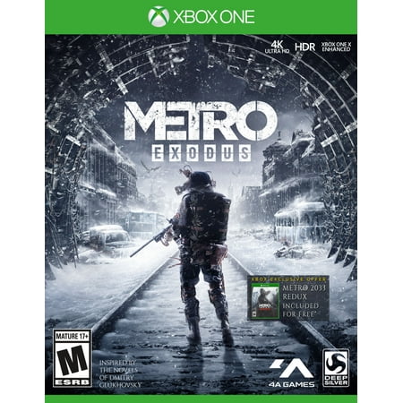Metro Exodus Day 1 Edition, Square Enix, Xbox One, (Best Sword Fighting Games Xbox One)
