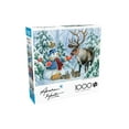 thumbnail image 3 of Puzle de 1000 piezas con Abraham Hunter Christmas Friends de Buffalo Games, 3 of 8