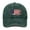Green, variant on Vintage Striped Baseball Cap Unisex Classic Americana Style Adjustable Hat