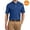 Royal, variant on TK469 Tall Dri-Mesh Polo, Navy, XLT, Mens Polo Shirts