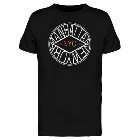 Manhattan Graphics - Colored Manhattan Graphic Tee Men's -Image by Shutterstock
