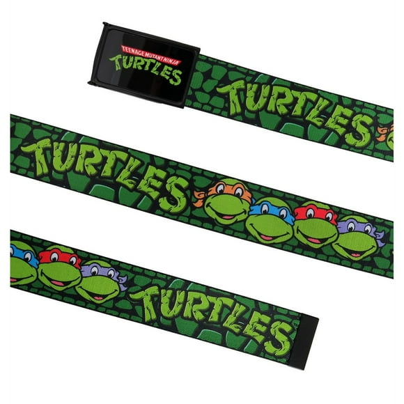 TMNT Teenage Mutant Ninja Turtles Heroes in a Half Shell Web Belt