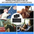 thumbnail image 3 of AUTOXBERT Cortina divisoria de privacidad para coche de tres piezas, cortina opaca de doble capa adecuada para viajes de camping, 3 of 9