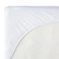 thumbnail image 4 of Parent's Choice Fitted Quilted Crib Mattress Pad, One Size, Solid White, 4 of 7