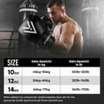 thumbnail image 6 of ATERCEL Boxing Gloves，Training Gloves for Men and Women,  Black, 6 of 7