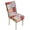 Strawberry Floral Patchwork, variant on TSOVTHRID Pink Purple Marble Print Quilted Dining Chair Cushion Covers Stretchy Soft Seat Cushion Slipcovers Removable Armless Chair Covers with Detachable Strap, Set of 1