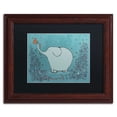 thumbnail image 2 of Trademark Fine Art Children's Art Matted Framed Art ' Garden Elephant ' by Carla Martell, 2 of 5