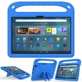 thumbnail image 2 of Feishell Fit for Amaon Fire Max 11 Tablet 2023 Kids Friendly EVA Shockproof Protective Case,with Pencil Holder,Portable Child Proof Handle Kickstand Durable Case Cover,Blue, 2 of 6