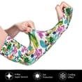 thumbnail image 2 of Balery Watercolor Flowers Mangas Refrescantes para Brazos para Hombre y Mujer – Transpirables y Absorbentes de Humedad para Mujeres, Hombres y Niños, 2 of 7