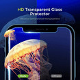 thumbnail image 6 of 3 Pack for iPhone 14 Pro Max Tempered Glass Screen Protector, Scratch Resistant, 9H Hardness, Case Friendly, Easy Install, 6 of 11