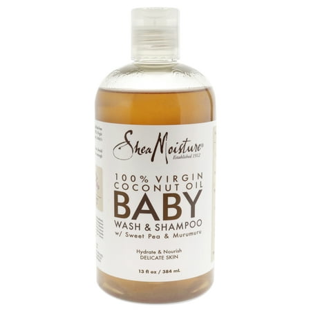 UPC: 0764302224051 | SheaMoisture 100% Virgin Coconut Oil Baby Wash & Shampoo 13 oz