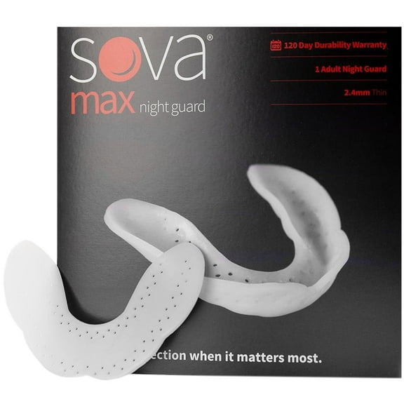 SOVA Max Night Guard - Protects From Nighttime Teeth Grinding & Clenching