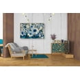 thumbnail image 3 of Epic Graffiti 'Anemones Japonaises I' by Shirley Novak, Canvas Wall Art, 40"x26", 3 of 3
