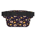 thumbnail image 3 of Balery Turkey And Autumn Mochila Cinturón para Mujeres y Hombres, Bolsa de Cintura Impermeable de Doble Capa con Correa, 3 of 9