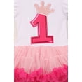 thumbnail image 3 of Flower Girl Dress Baby Tutu Birthday & Special Events Collection Pink 1YR CC DS1804, 3 of 3