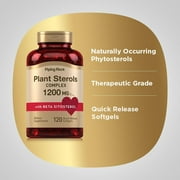 Plant Sterols Complex w/ Beta Sitosterol 1200 mg for Men and Women | 120 Softgels | by Piping Rock