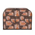 thumbnail image 2 of Pofeuu Beautiful Fox Print Toaster Cover 4 Slice, Bread Dust Cover & Fingerprint Protection, Kitchen Small Appliance Covers(Toaster Cover), 2 of 7