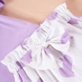 thumbnail image 5 of CAUYDY Little Girls Summer Clothes Toddler Baby Girls Ruffle Sleeve Ribbed Tops and Shorts 2 Piece Outfits for Kids 6-24M 3T 4T 5T 6T 7T 8T (Sizes 5-6 Years,D01-Purple), 5 of 5