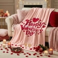 thumbnail image 6 of Valentines Heart Blanket 39.37x51.18 inch Flannel Pink Love Hearts Throw Blanket Cozy Warm Blankets Soft Lightweight Cozy Love Gift for Wife Women All Seasons Couch Sofa Bed Decor, 6 of 7