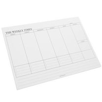 WORGEOUS Weekly Planner Notepad Tear off Undated to do Notepad Sheets Desk Planner Planning Pads Productivity Tracker for Work Goals Notes Schedule