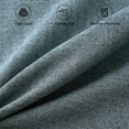 thumbnail image 2 of Pack of 2 Decorative Linen Burlap Coastal Pillow Covers Farmhouse Accent Pillowcases for Sofa Car Couch Bedroom Living Room Decor 16x16 Inch Dusty Blue, 2 of 6