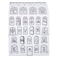 thumbnail image 7 of ColorJo “Advent Calendar” Color your Own Playhouse - Spread the Joy and Wonder of Christmas by your Creativity and Imagination. Best Kids Art & Craft for Holiday Season, Perfect Coloring Toy 3+, 7 of 7