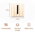 thumbnail image 5 of Stiles Letter Tiles, Wooden Crossword Wall Letters for Living Room, Dining Room, Kitchen, or Bedroom, 3.5 Inch, Letter I, 5 of 8