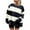 Navy, variant on Ixbnca Women's Tops Crew Neck Striped Printed Sweatshirt for Women Pullover Long Sleeve Shirts Fall Outfits