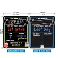 thumbnail image 3 of Double-Sided First & Last Day of School Chalkboard Sign | Back to School Sign, Reusable Chalk Board, For Kids Kindergarten Preschool, Photo Prop（1Pcs）, 3 of 8