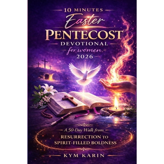 10 minutes Easter pentecost devotional for women 2026: A 50 day walk from resurrection to spirit-filled boldness, (Paperback)