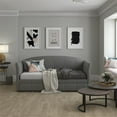 thumbnail image 2 of Pemberly Row Modern Upholstered Daybed and Trundle in Gray Linen, 2 of 12