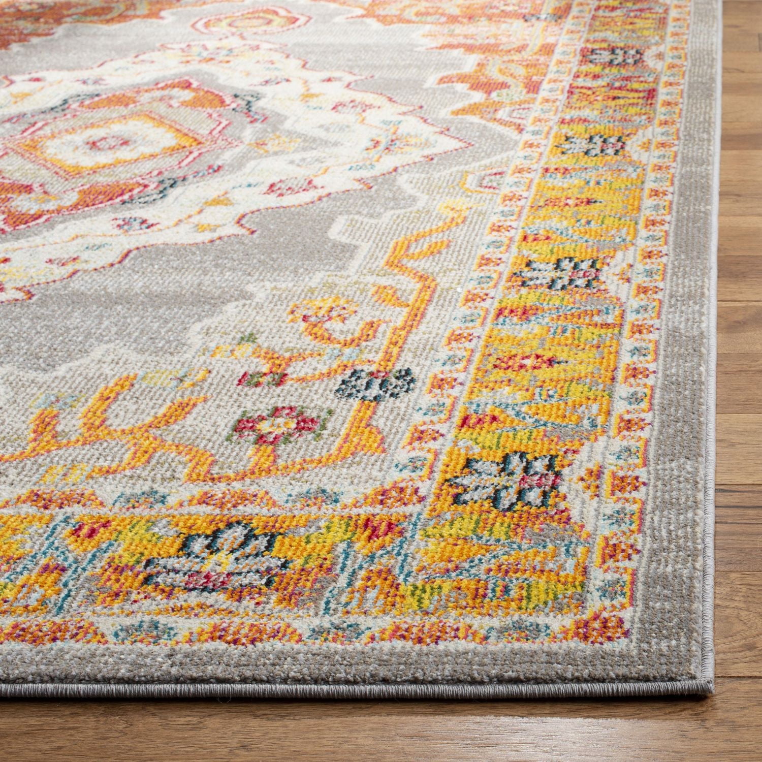 SAFAVIEH Phoenix Melody Floral Bordered Area Rug