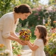 thumbnail image 4 of 3D Pop-up Greeting Card with Envelope, Bright Floral Design, Mother’s Day Bouquet Card, Suitable for Giving to Mom, Wife, Grandma (Style 2), 4 of 7