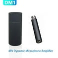 thumbnail image 4 of Peggybuy 48V Microphone Dynamic Preamplifier 28dB Gain Dynamic Mic Amplifier Mic Booster, 4 of 9