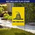 thumbnail image 5 of Dont Tread On Me Garden Flags for Outside 28 x 40 Inch Double Sided American Gadsden Yard Lawn Garden Flags Banner for Indoor Outdoor Yard Lawn Wall or Room, 5 of 8