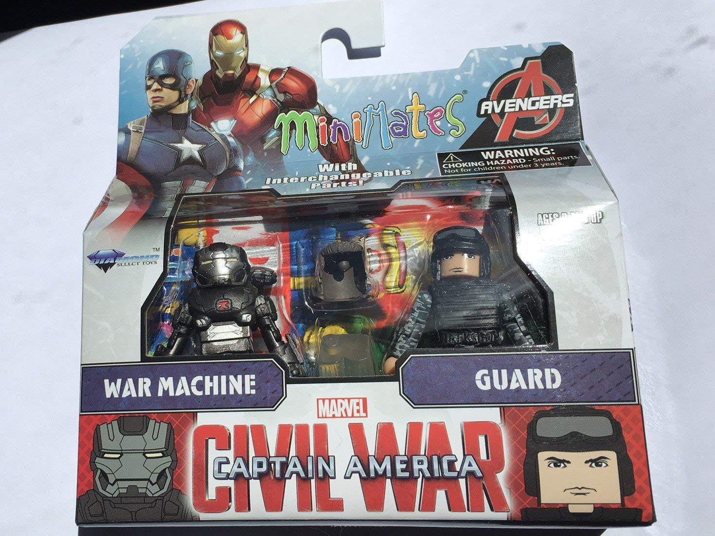 captain america civil war minimates