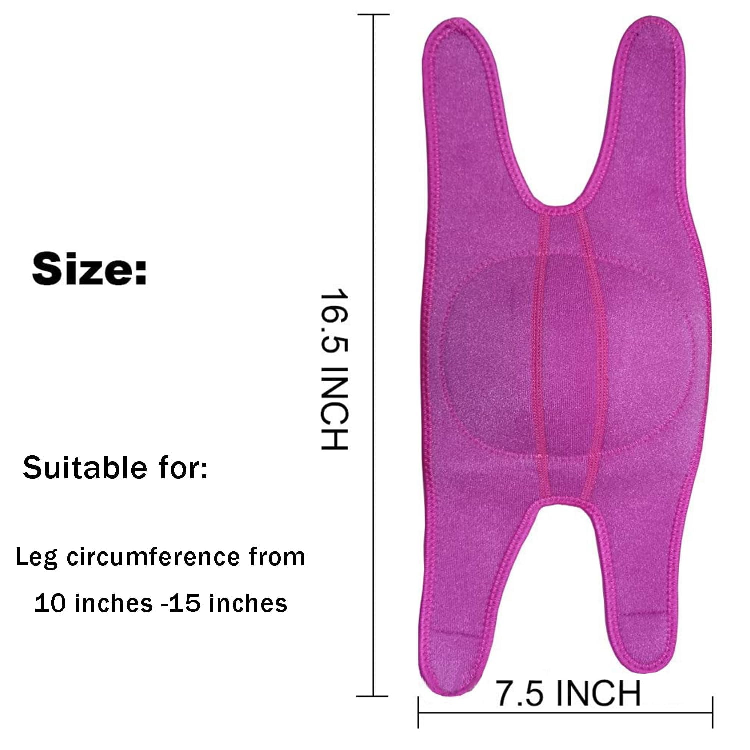 Knee Pads, Memory Foam Soft Knee Protector with Double Straps for Football Dance Yoga Tennis, Volleyball Knee Pads for Men Women (PINK)