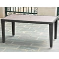 thumbnail image 2 of International Caravan Patio Dining Table in Antique Brown, 2 of 2