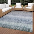 thumbnail image 3 of Addison Rugs Chantille Indoor/Outdoor Transitional Modern Blue Machine Washable Rectangle Rug, 10' x 14', 3 of 8